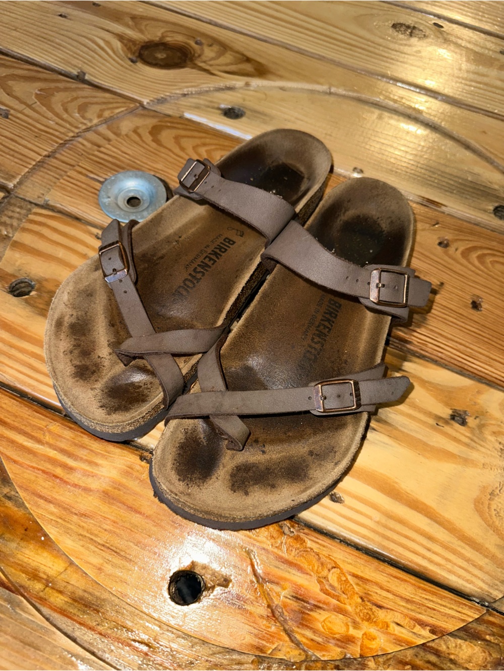 Birkenstock Mayari Birkibuc Snadals in Mocha Size 40W - Women’s Size 9W